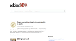 Desktop Screenshot of oakland-news.com